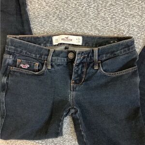 Hollister Women's Deep Indigo Skinny Jeans